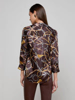 L'agence Dani 3/4 Sleeve Blouse