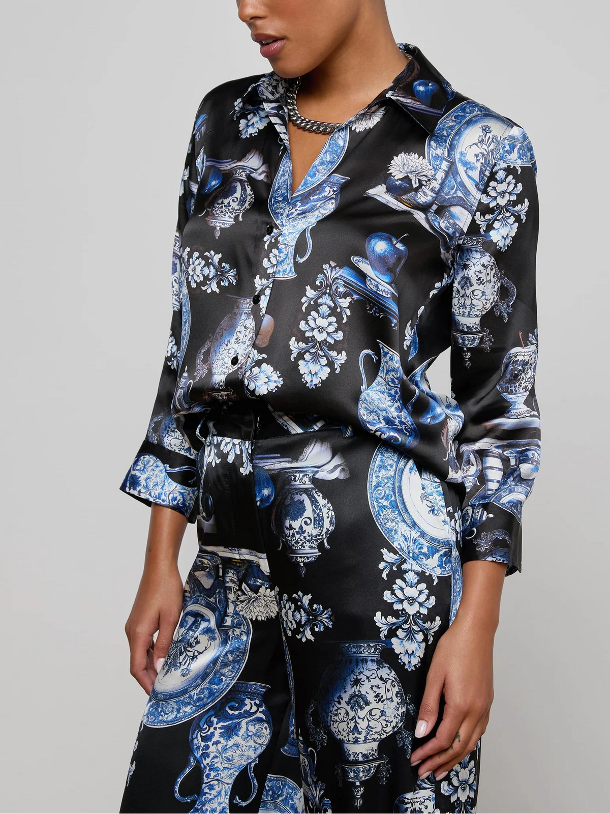 L'agence Ts Dani 3/4 Sleeve Blouse