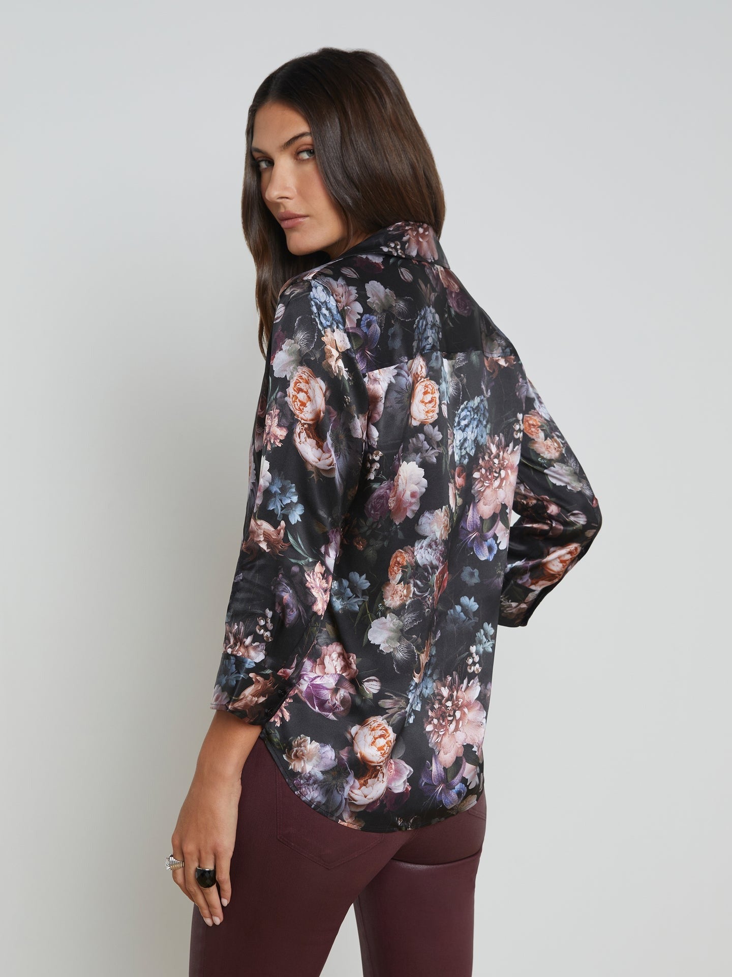 Lagence Dani 3/4 Sleeve Blouse