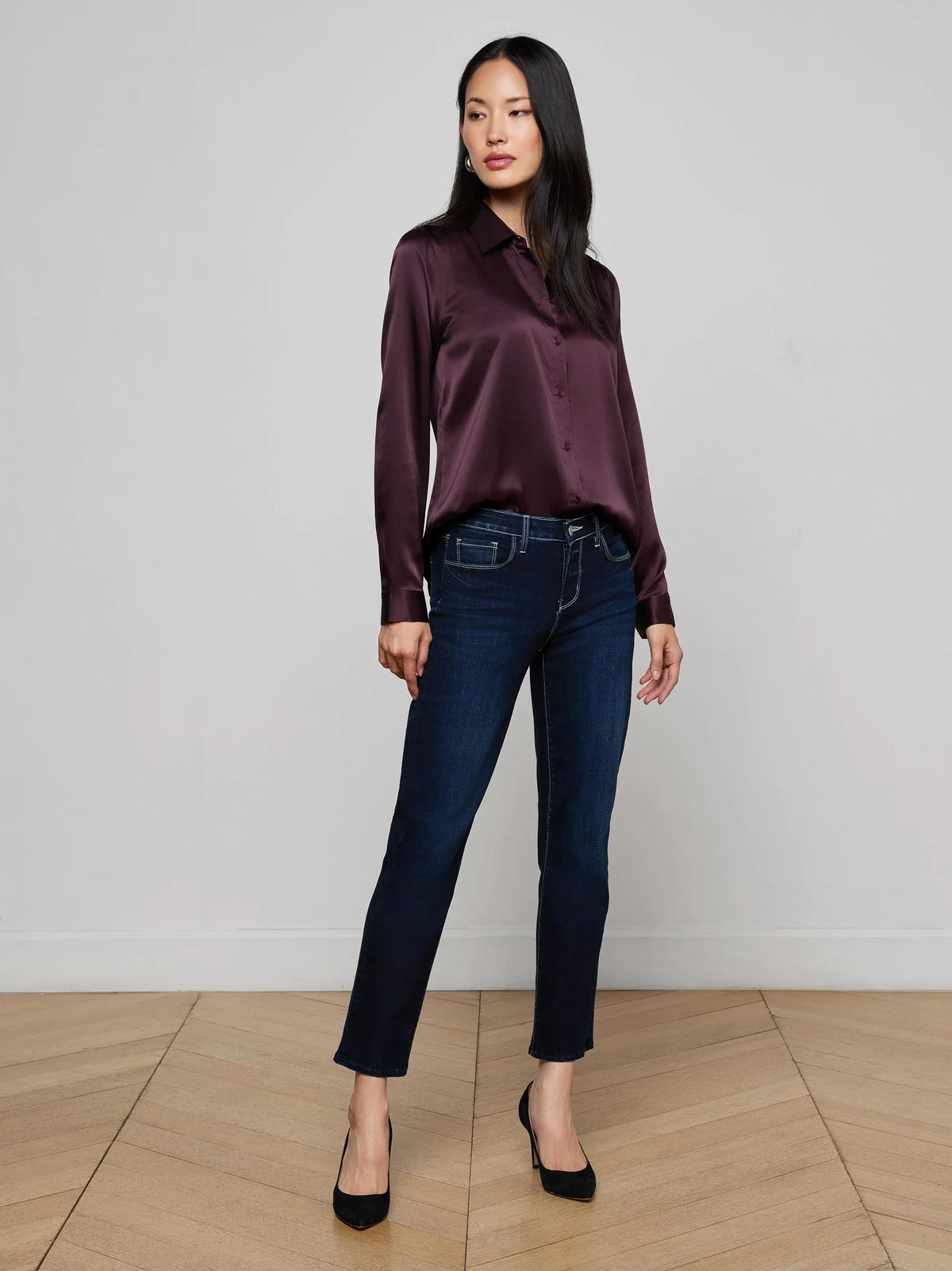L'Agence Ts Tyler L/S Blouse