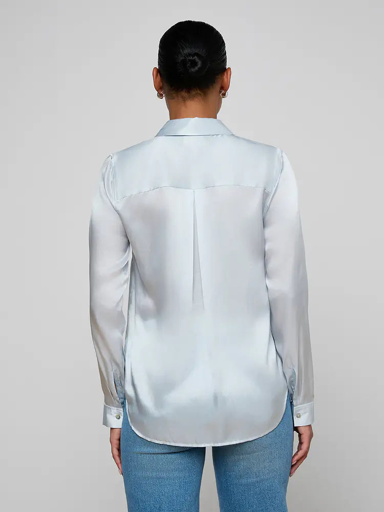 L'agence TS Tyler L\S Blouse