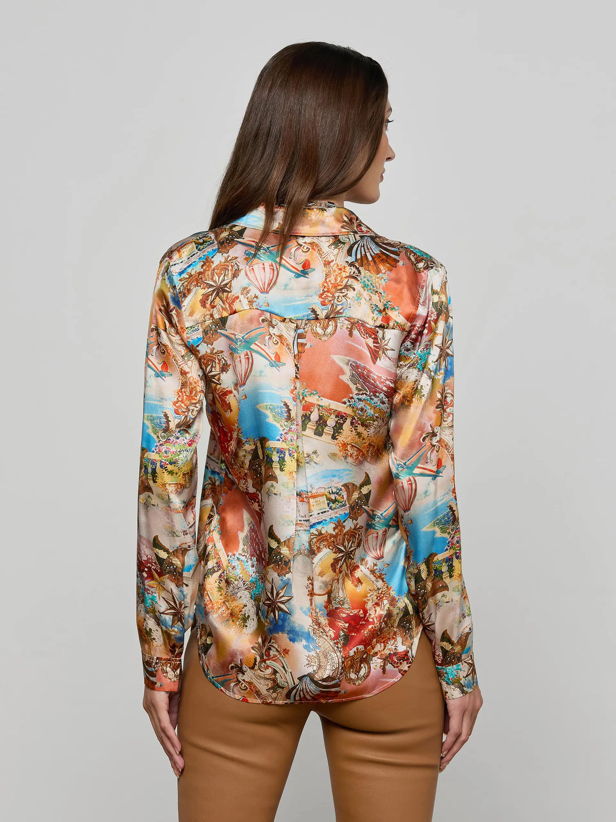 L'agence Tyler Silk Blouse