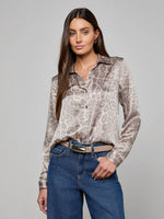 L'agence TS Tyler Silk Blouse