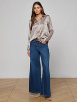 L'agence TS Tyler Silk Blouse