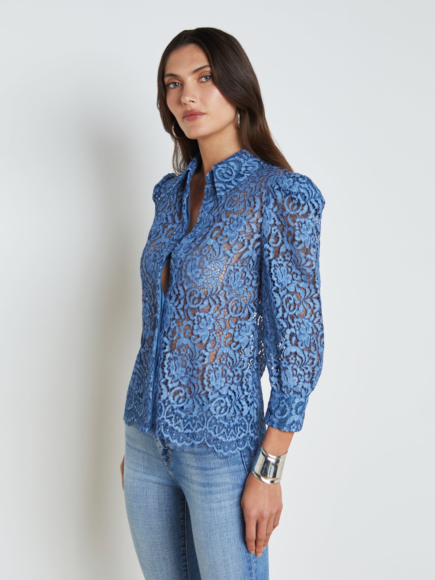 Lagence Andrea Lace Blouse