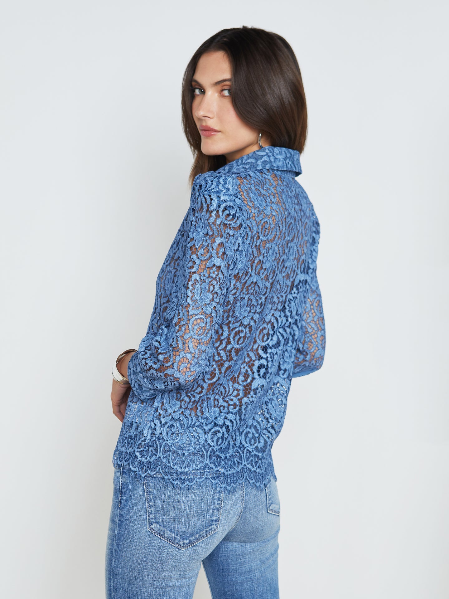 Lagence Andrea Lace Blouse