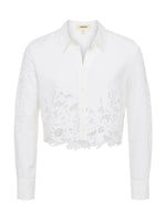 Lagence Seychelle Cropped Shirt