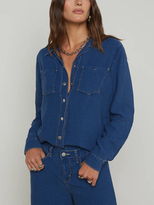 L'agence Isla Denim Shirt