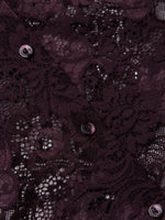 L'agence Maia Lace Button Down Blouse
