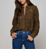 Lagence Ellery Eyelet L/S Blouse