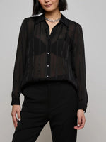 L'agence Argo Button Up Blouse