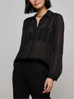 L'agence Argo Button Up Blouse