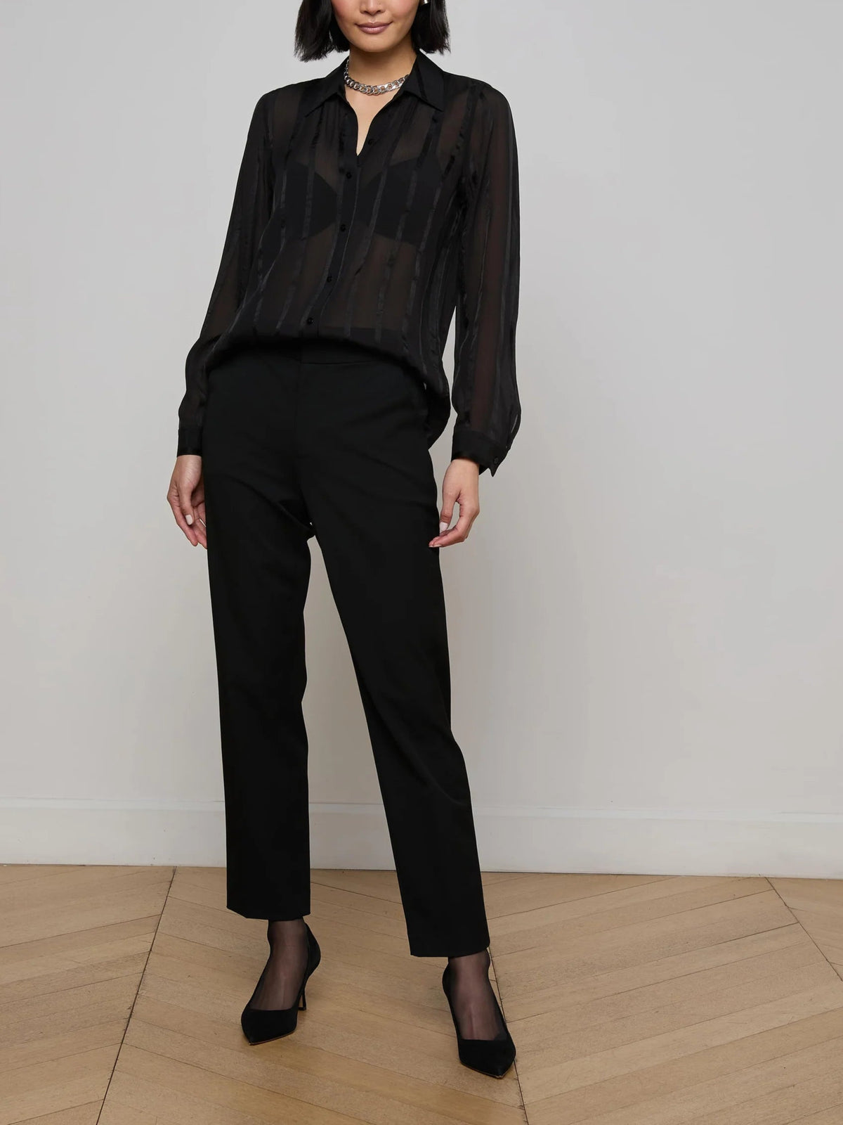 L'agence Argo Button Up Blouse
