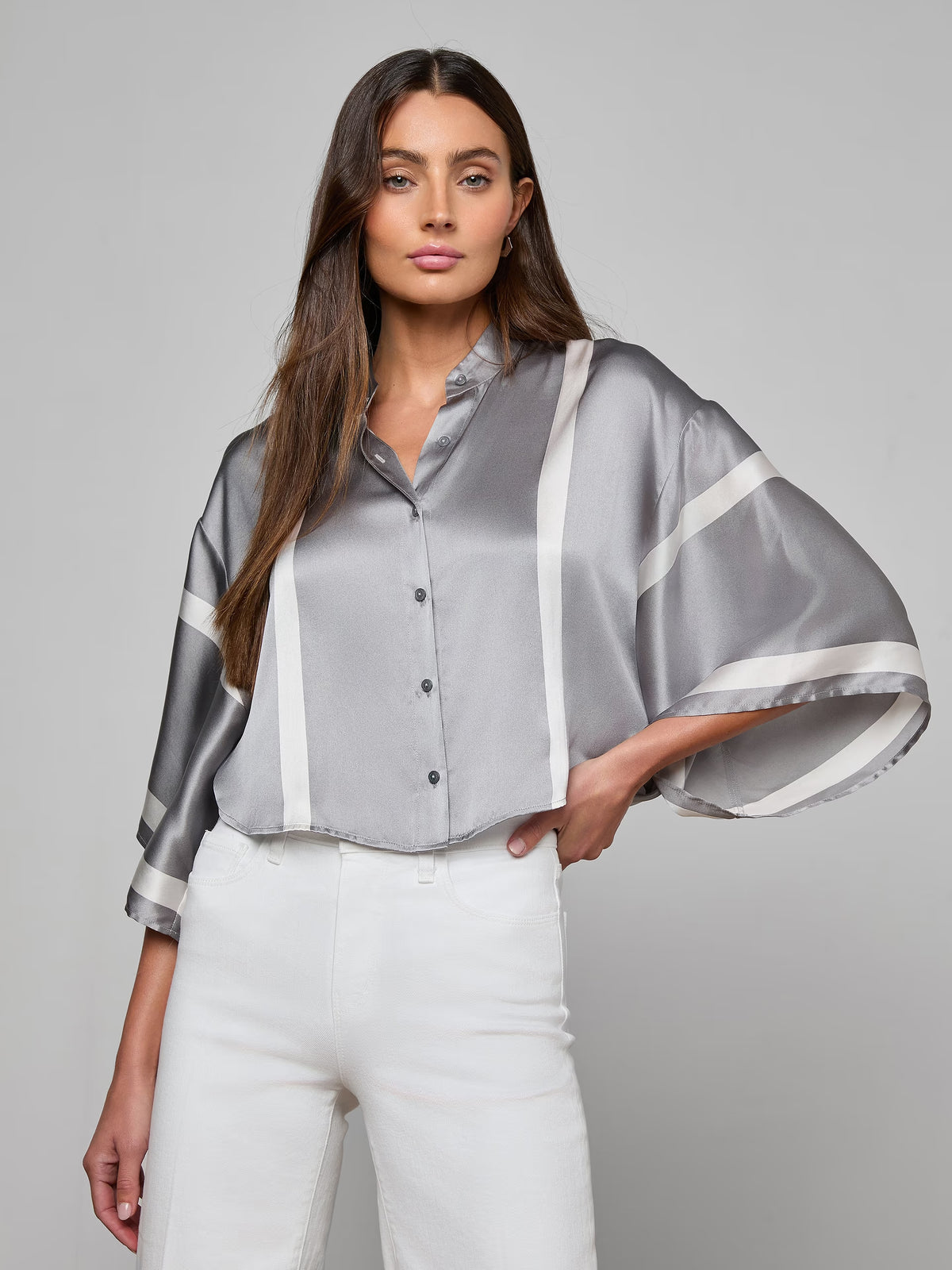 L'agence Dru Silk Blouse