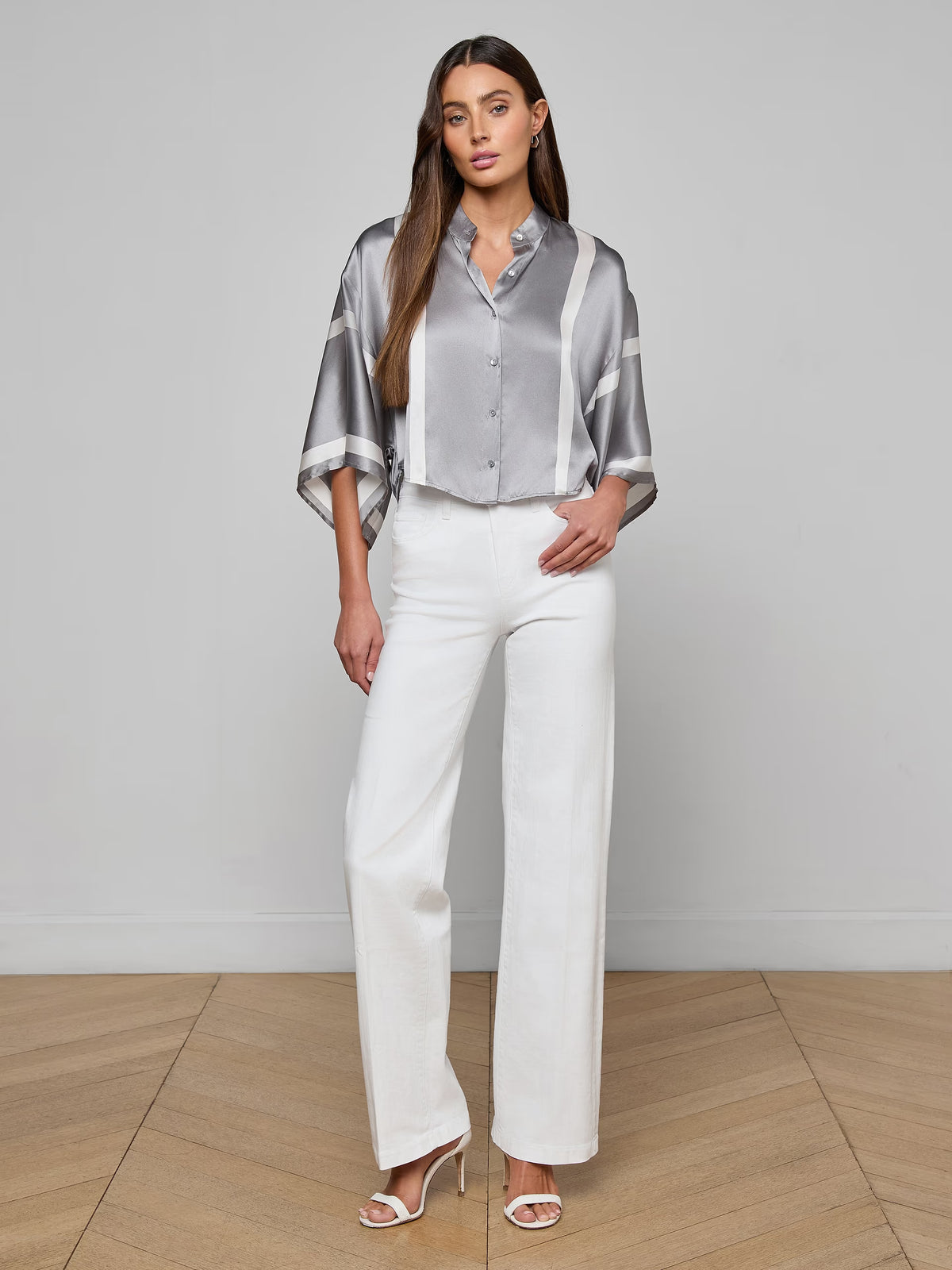 L'agence Dru Silk Blouse