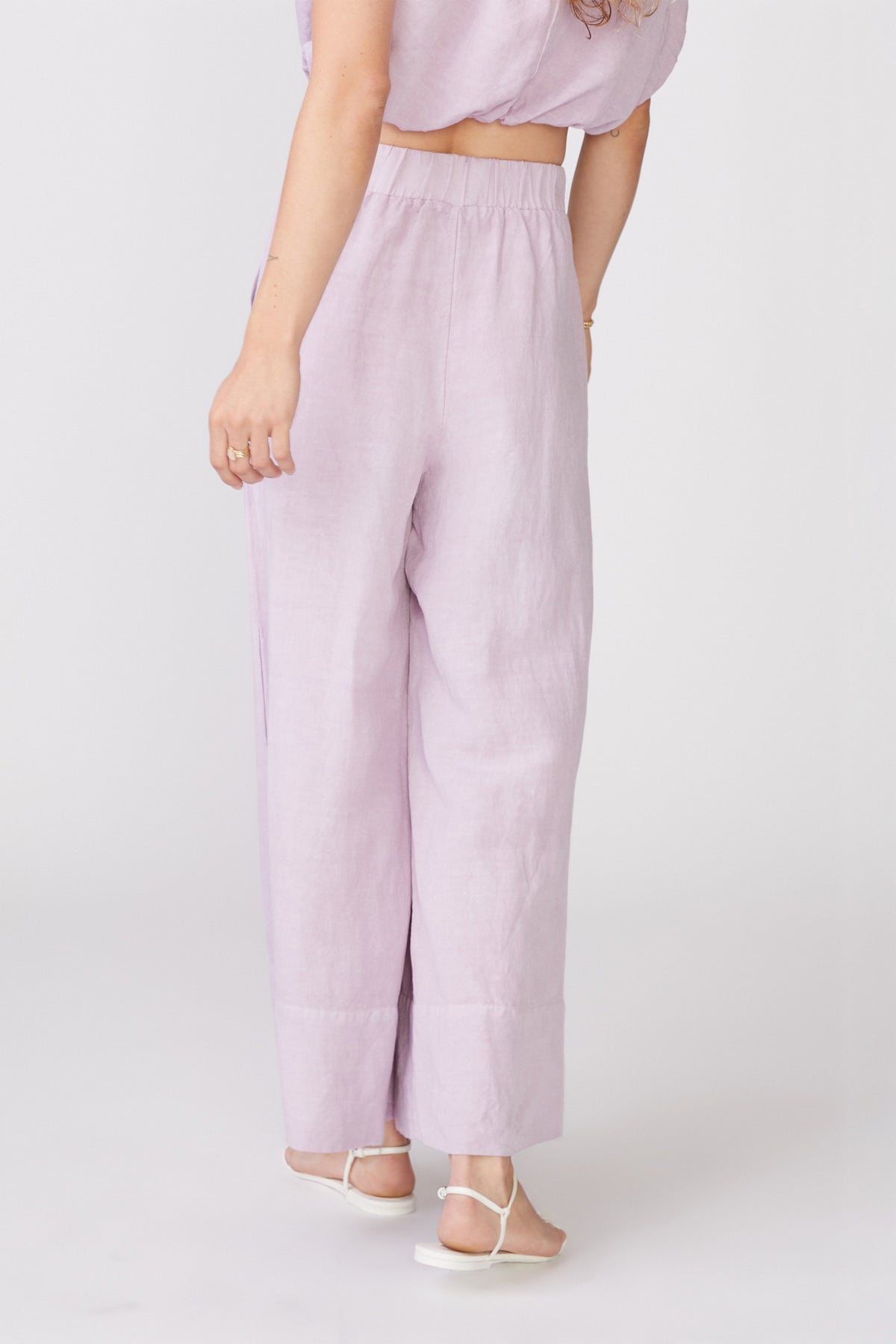 Stateside Linen Wide Leg Pant
