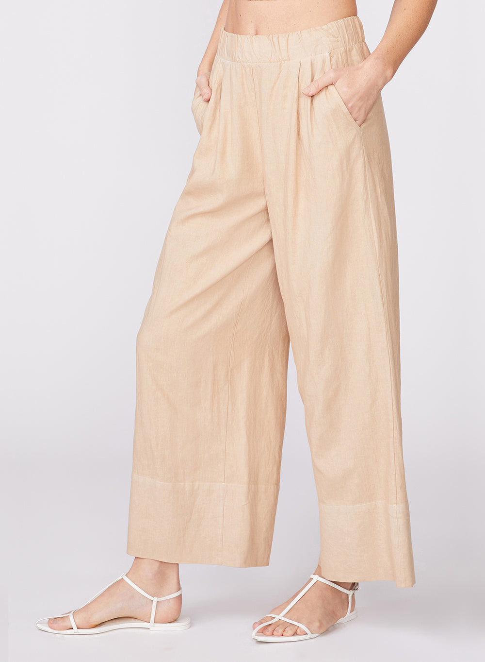 Stateside Linen Wide Leg Pant