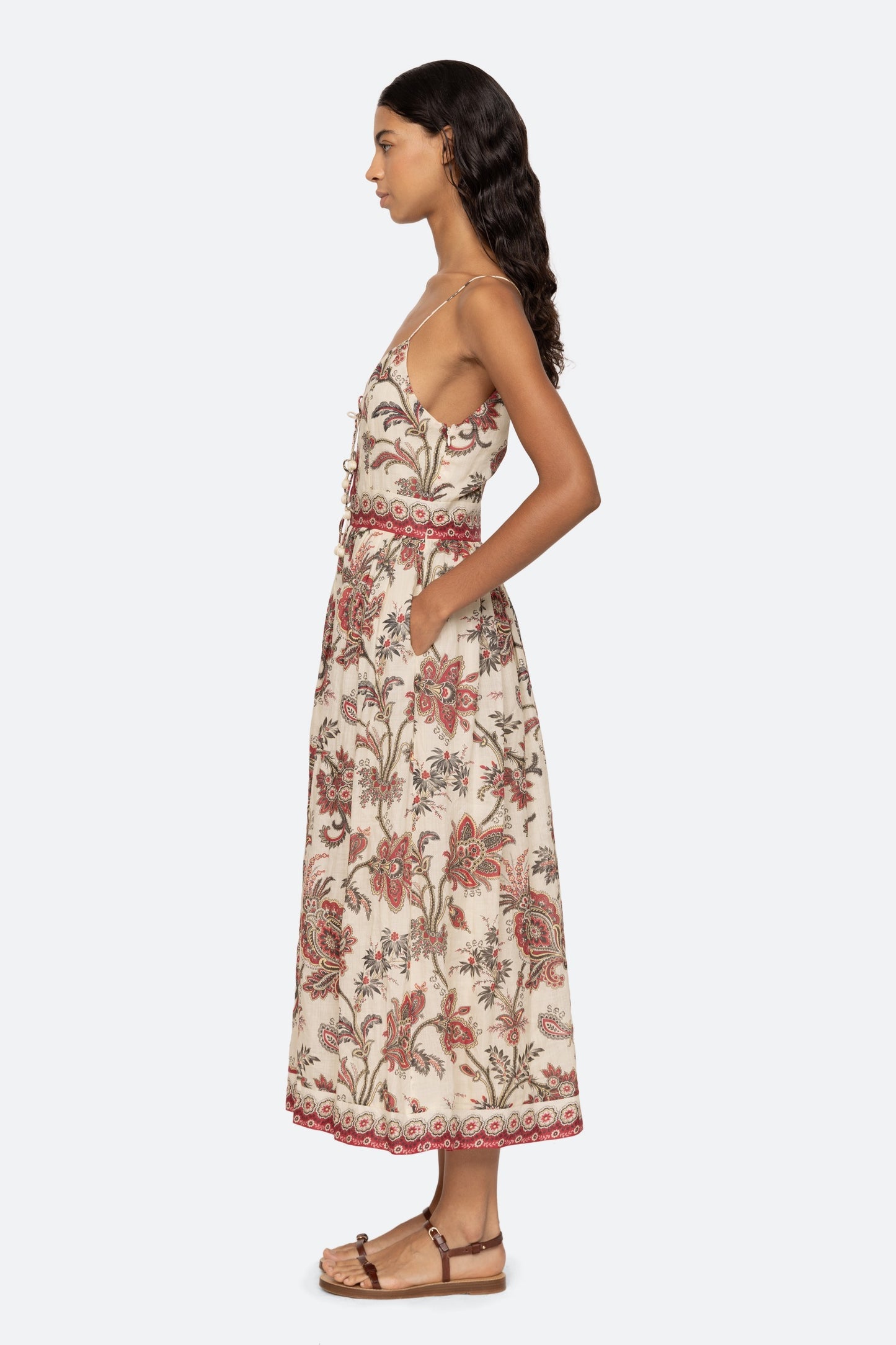 Sea Cassandra Print Slip Dress