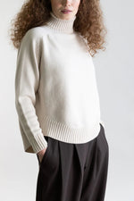 Psophia Mock Neck Wool Sweater