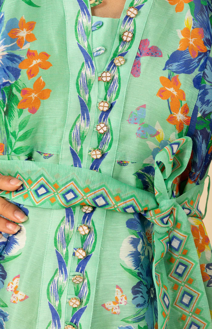 Hale Bob Belted Dress Gallery Couture Hale Bob Belted Dress Gallery Couture