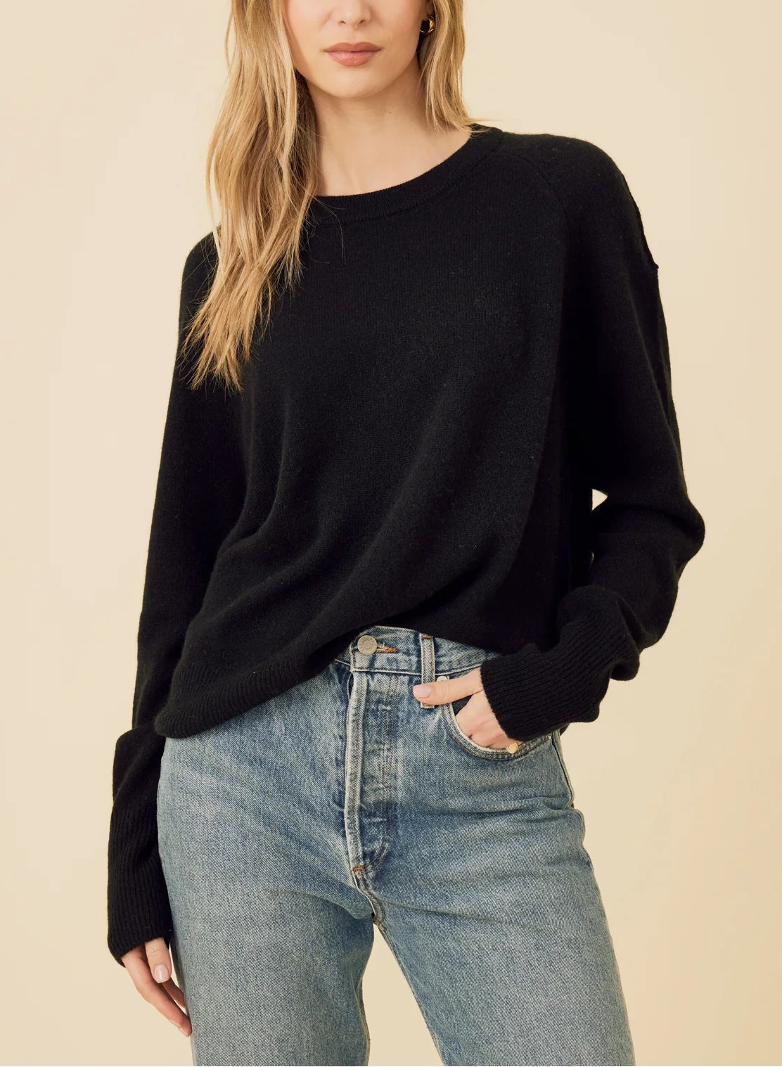 One Grey Day TS Sloane Cashmere Pullover