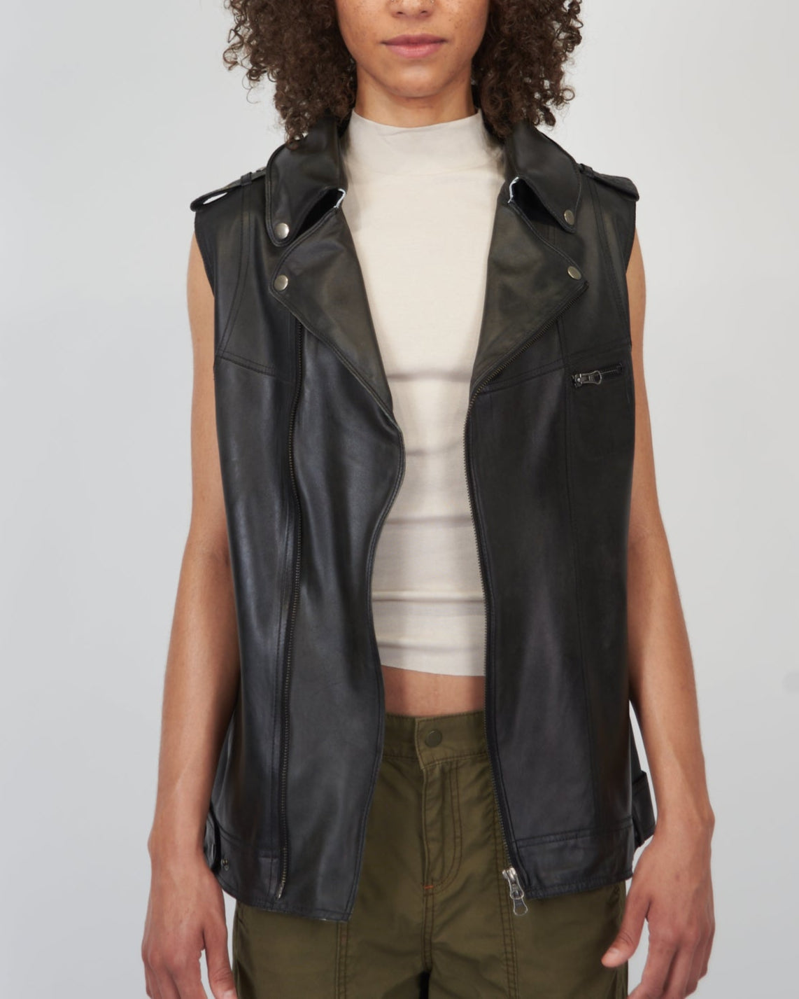 JAKETT TS Angela Patina Leather Vest