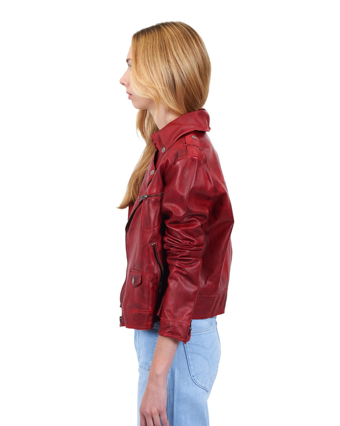 TS Jakett Tyler Vintage Leather Jacket