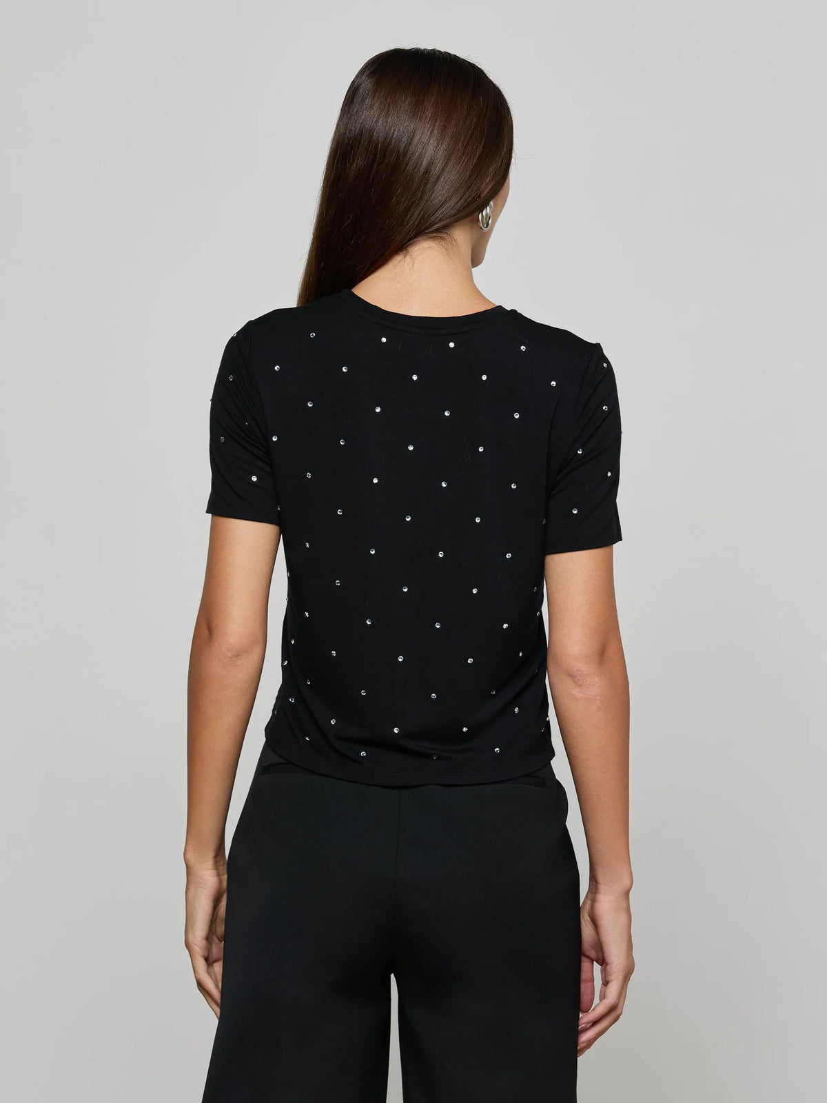 L'agence Stormy SS Embellished Tee