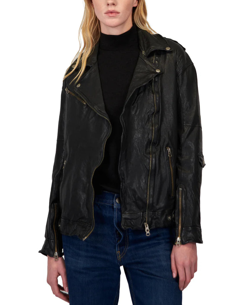 JAKETT TS Vinny Wrinkle Vintage Leather Jacket