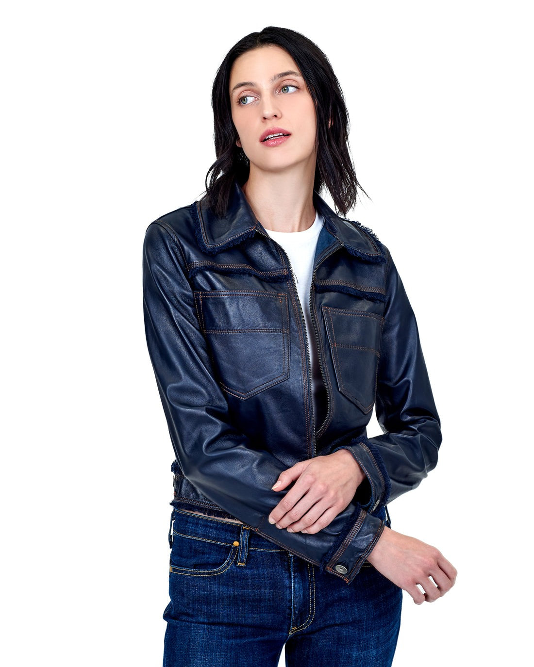 TS Jakett Meryl Vintage Leather Jacket