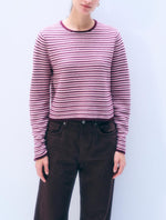 White + Warren Cashmere Striped Sweater