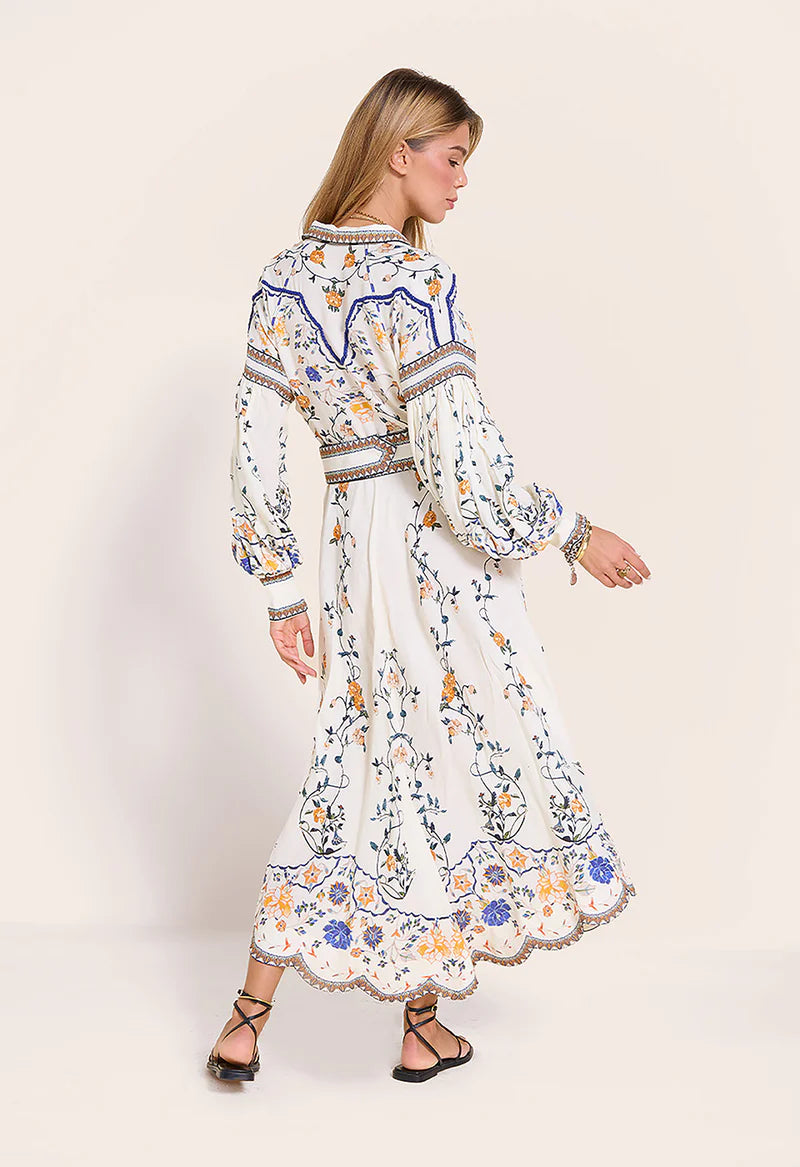 Scarlett Poppies Flora Danica Long Dress
