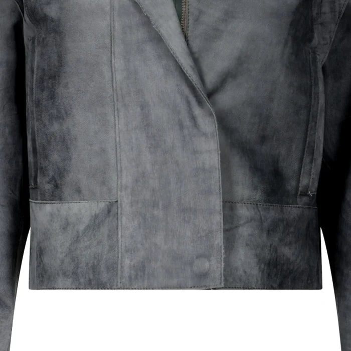 Jakett Mia Distressed Leather Jacket