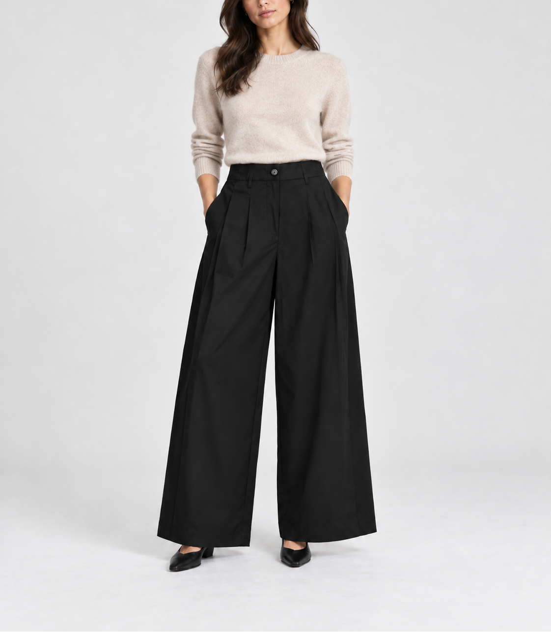 Nine In The Morning Petra Wide Leg Chino
