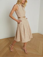 L'agence Kylo Belted Shirt Dress