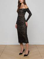 L'agence Ts Lindsay Off Shoulder Dress