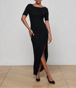 L'Agence Ts Lennon SS SLT Maxi Dress