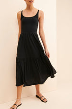 Nation Penelope Cross Back Midi Dress