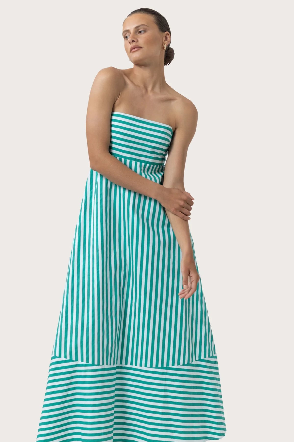 Lusana TS Timothy Poplin Dress