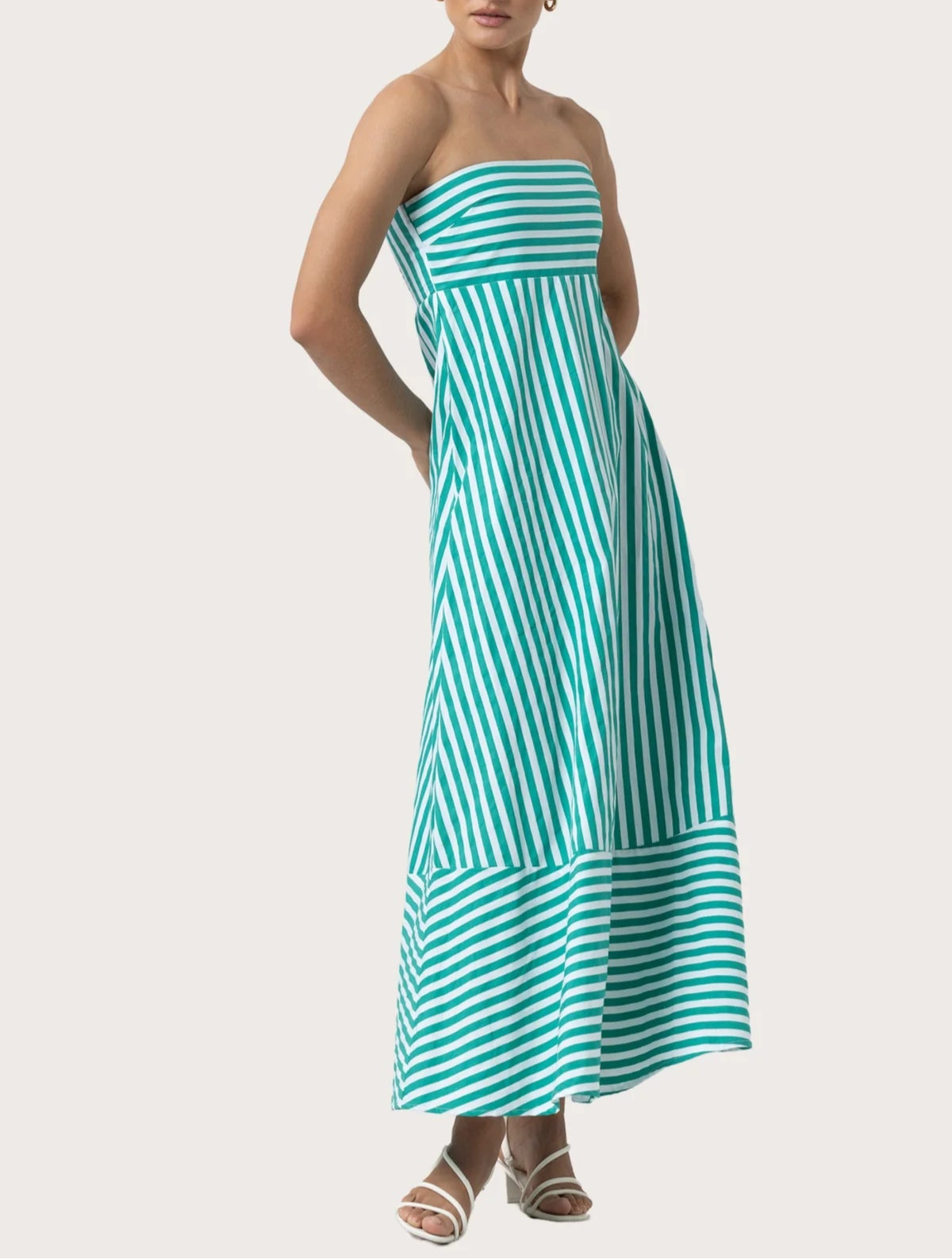 Lusana TS Timothy Poplin Dress