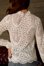 Nightcap Lanai Lace Blouse