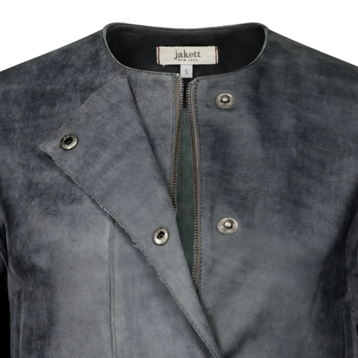 Jakett Mia Distressed Leather Jacket
