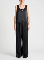 Saint Art Isola Charmeuse Scoop Neck Tank