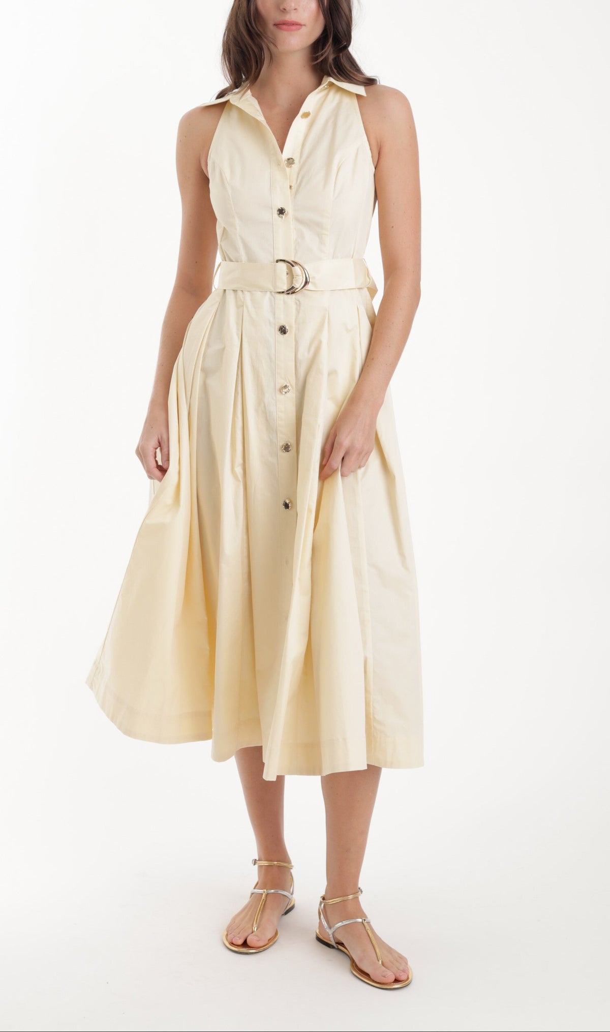 Karina Grimaldi Zarae Solid Dress