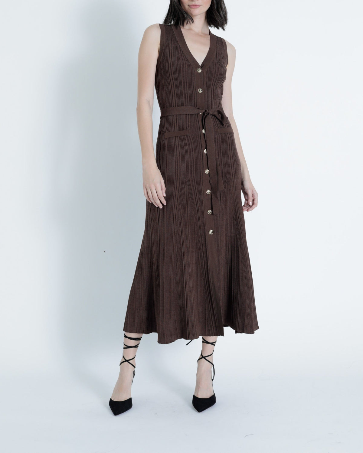 Karina Grimaldi Valeria Knit Maxi Dress