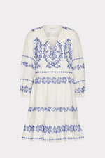 Milly TS Lene Embroidered Mini Dress