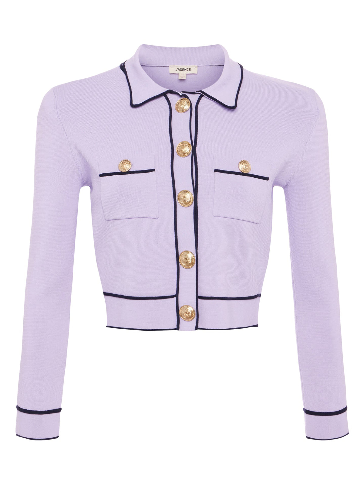 Lagence Neo Trim Crop Cardi