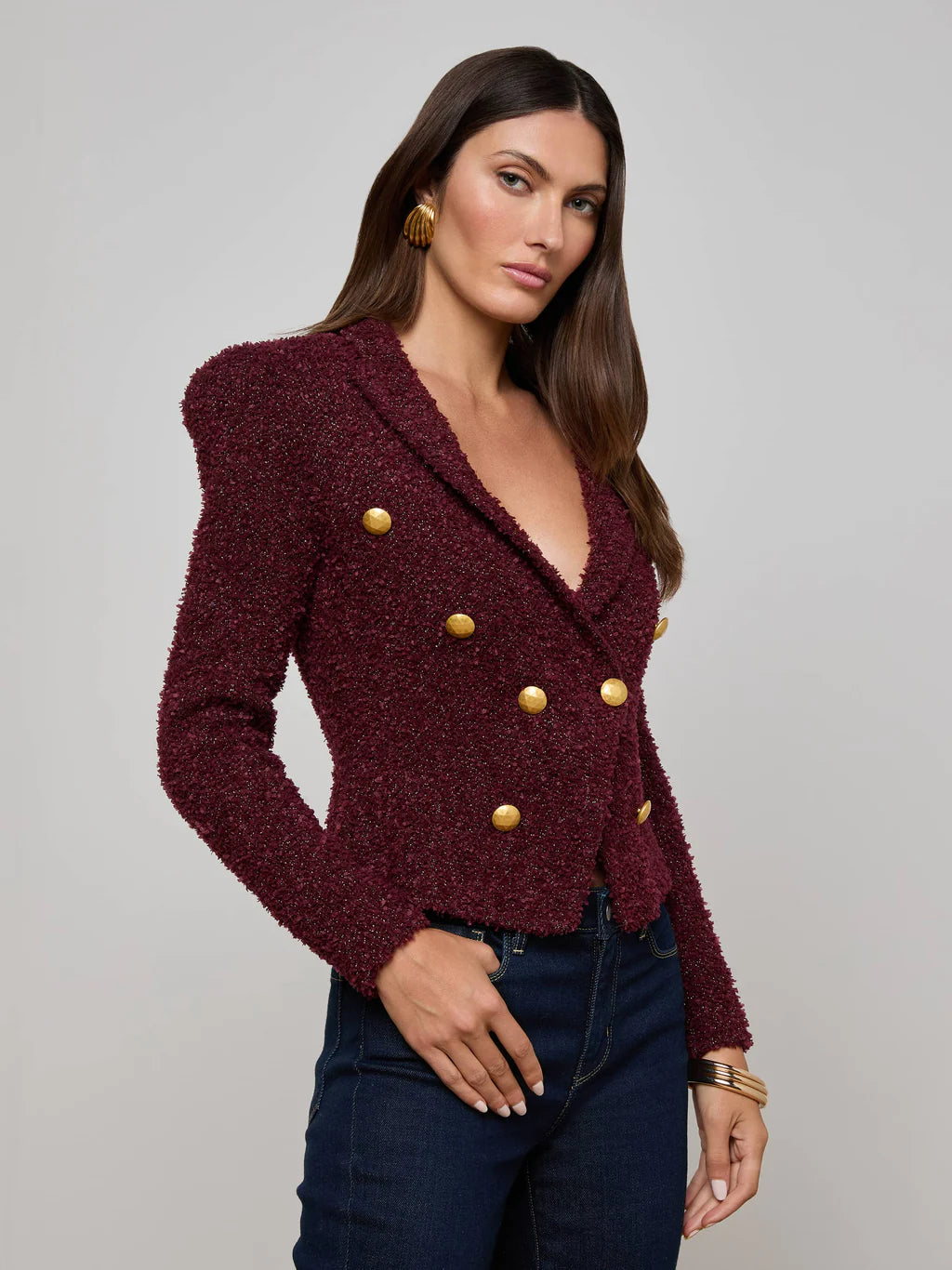 Lagence Bethany Knit Blazer