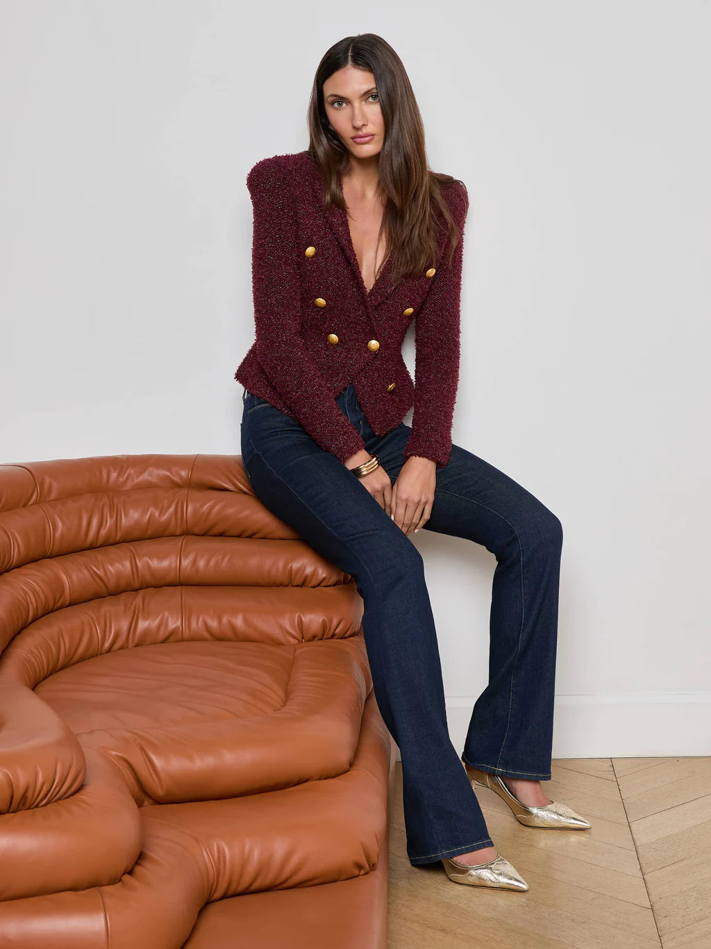 Lagence Bethany Knit Blazer