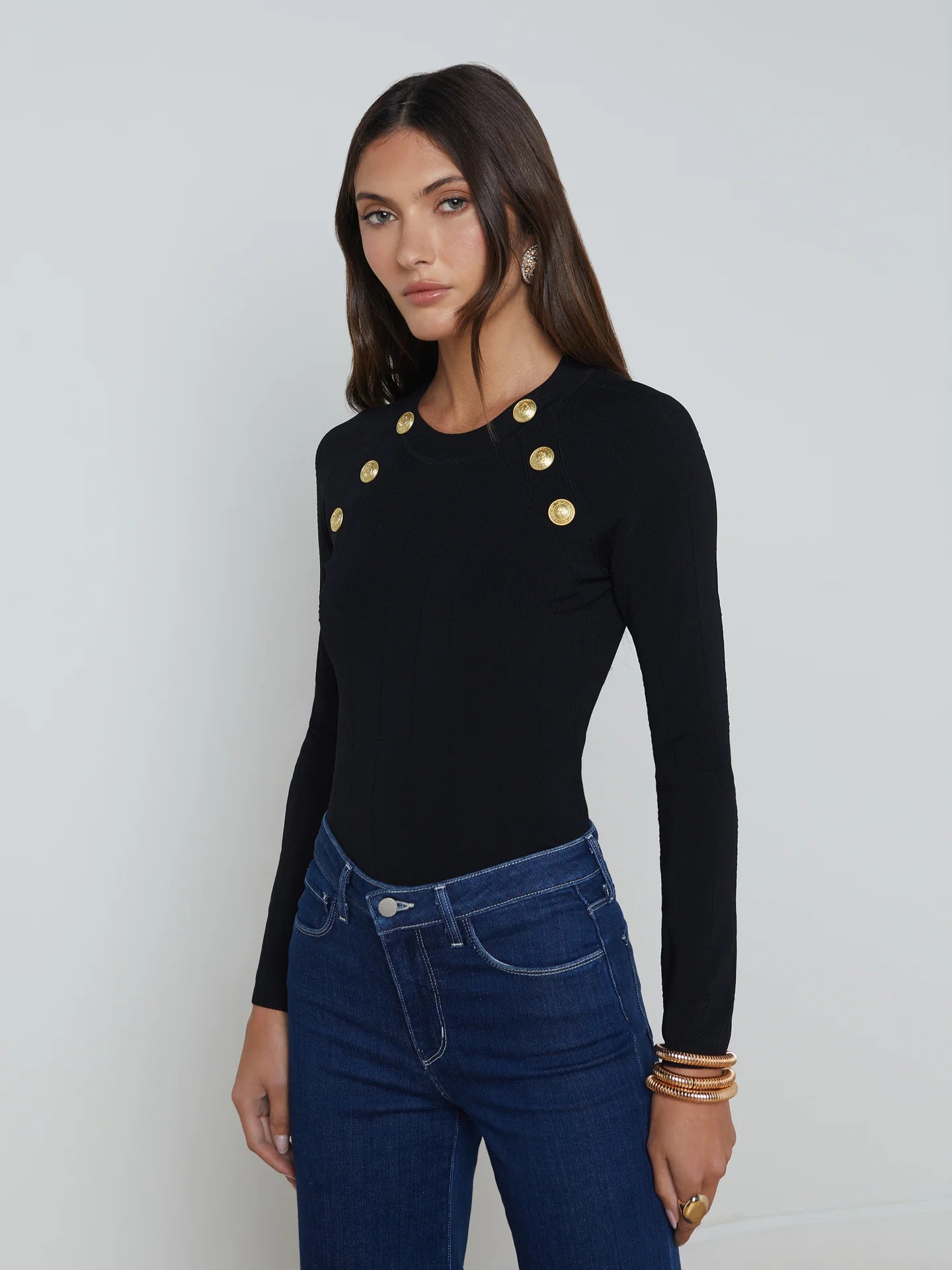 Lagence Gretchen Button Pullover